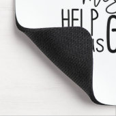 Wachstumsmentalität Lehrerfehler helfen uns Männer Mousepad (Ecke)