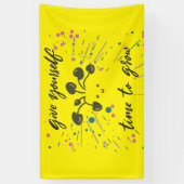 Wachstumsorientierung Inspiration Design Banner (Vertikal)