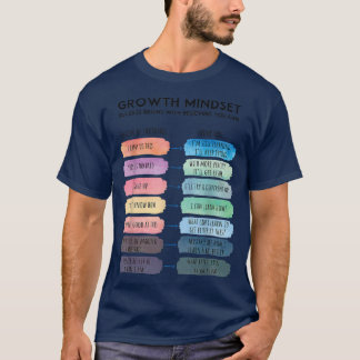 Wachstumsorientierung Umdeutende Gedanken Motivati T-Shirt