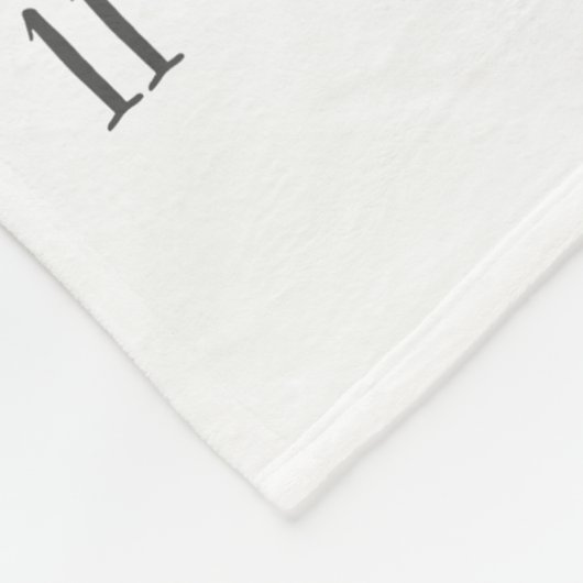 Wachstumspur - Meilenstein - Aquarellfarben - Blum Fleecedecke (Ecke)