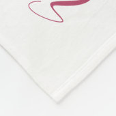 Wachstumspur - Meilenstein - Aquarellfarben - Blum Fleecedecke (Ecke)