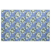 WACHSTUMSPURT Periwinkle Blue Floral Stoff (Yard (91,4 cm))