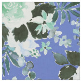 WACHSTUMSPURT Periwinkle Blue Floral Stoff (Nahaufnahme)