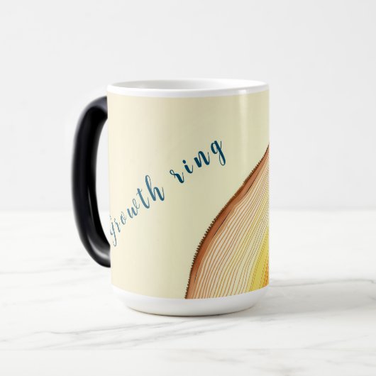 Wachstumsringe Tasse (Vorderseite Links)