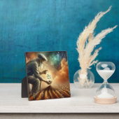 "Wachstumssorgen" Desktop-Plaque Fotoplatte (InSitu)