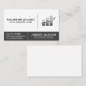 Wachstumstabelle | Finanzwachstum Visitenkarte (Vorne/Hinten)