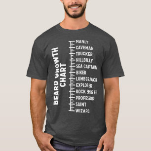 Wachstumstabelle für Beine 7 T-Shirt