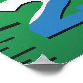 Wachstumstabelle für Dominowerte Poster (Ecke)