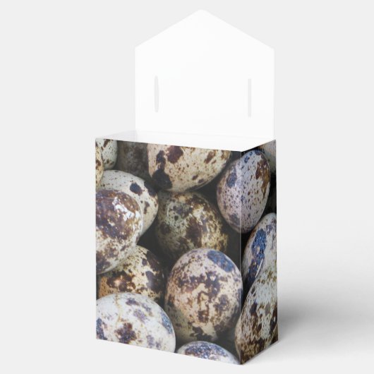 Wachteier Geschenkschachtel (Geöffnet)