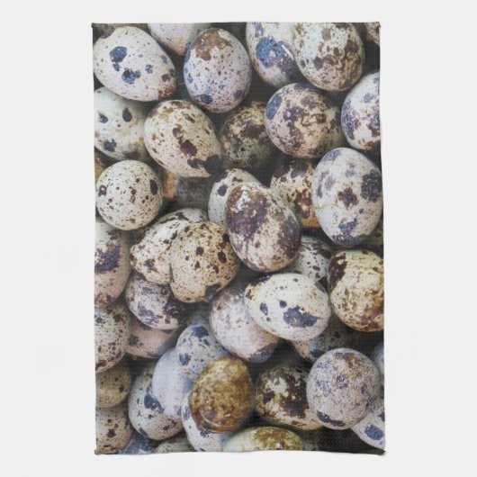 Wachteier Geschirrtuch (Vertikal)