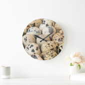 Wachteier Große Wanduhr (Zuhause)