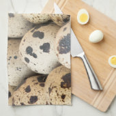 Wachteier Handtuch (Viertel Falte)