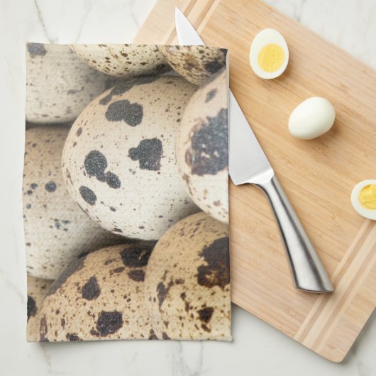 Wachteier Handtuch (Viertel Falte)