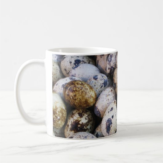 Wachteier Kaffeetasse (Links)