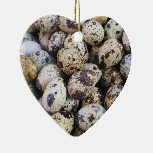 Wachteier Keramik Ornament (Rechts)