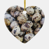 Wachteier Keramik Ornament (Vorne)