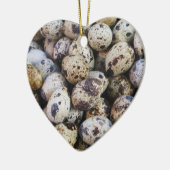 Wachteier Keramik Ornament (Links)