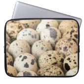 Wachteier Laptopschutzhülle (Vorderseite)