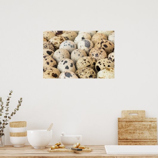 Wachteier Poster (Küche)