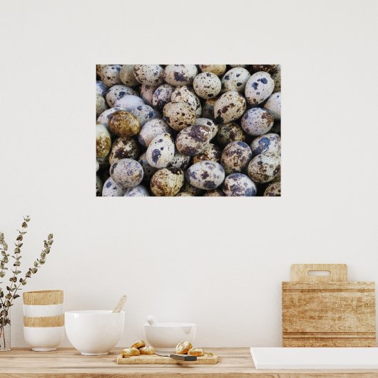 Wachteier Poster (Küche)