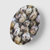 Wachteier Runde Wanduhr (Winkel)