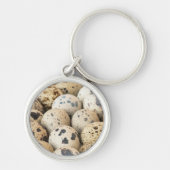 Wachteier Schlüsselanhänger (Vorne)