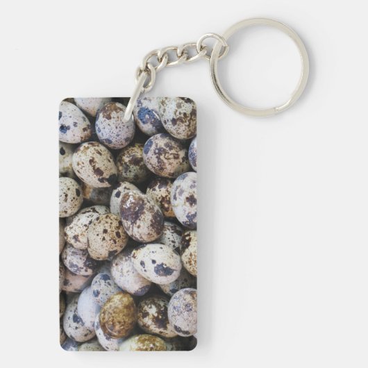 Wachteier Schlüsselanhänger (Rückseite)