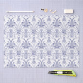 Wachtel-Damast-Seidenpapier-Blau Seidenpapier (Handwerk)