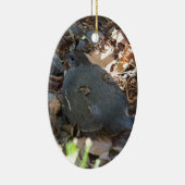 Wachtel-Familie Keramikornament (Rechts)