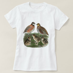 Wachtel-Familie T-Shirt