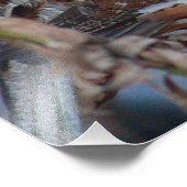 Wachtel Fotodruck (Ecke)