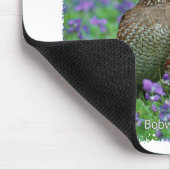 Wachtel-Fotografie Mousepad (Ecke)