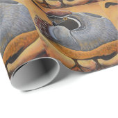 Wachtel-Geschenk-Packpapier Geschenkpapier (Rolleneckpunkt)