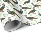 Wachtel Geschenkpapier (Rolleneckpunkt)