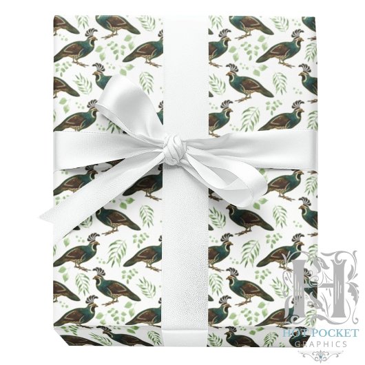 Wachtel Geschenkpapier