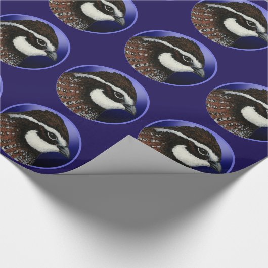 Wachtel-Hauptkreis Geschenkpapier (Ecke)