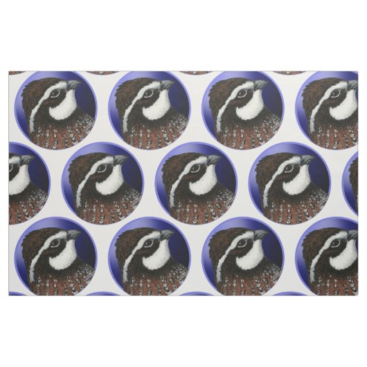 Wachtel-Hauptkreis Stoff (Fat Quarter (45,7 x 55,9 cm))