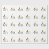 Wachtel-Jäger Geschenkpapier (Flach)