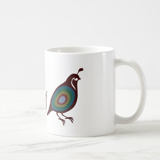 Wachtel Kaffeetasse (Rechts)