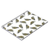 Wachtel-Wurf-Notizbuch Notizblock (Linke Seite)