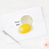 Wachteleier Runder Aufkleber (Umschlag)