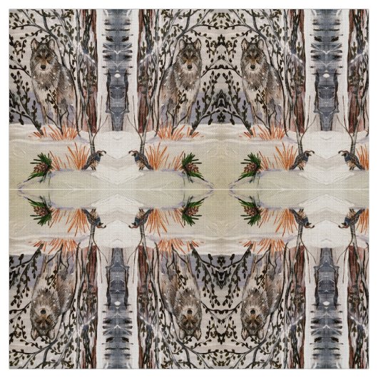 Wachtelfabrik Stoff (Muster)