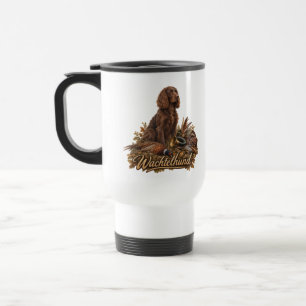 Wachtelhund Jagdkunst, Deutscher Wachtelhund Reisebecher
