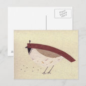 Wachteln3 Postkarte (Vorne/Hinten)