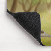 Wachteln in einer Wiese Mousepad (Ecke)