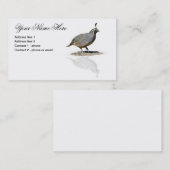 WACHTELN REFLEKTIERTES #1 VISITENKARTE (Vorne/Hinten)