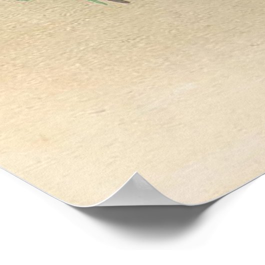 Wachtelposter Poster (Ecke)