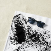 Wächter an der Erholung Strandtuch (Beispiel)