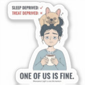 Wächter auf! aufkleber (Vorderseite)