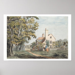 Wächter bringen in Richmond-Park, 1757 unter Poster